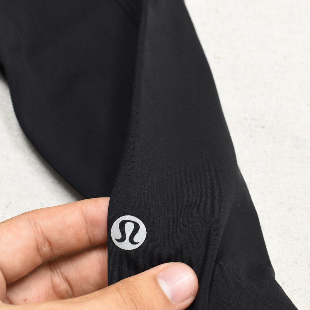 Lululemon Women Skinny Legging Pull On Polyester Size 2 Stretch Gym Side Pockets - Picture 8 of 8